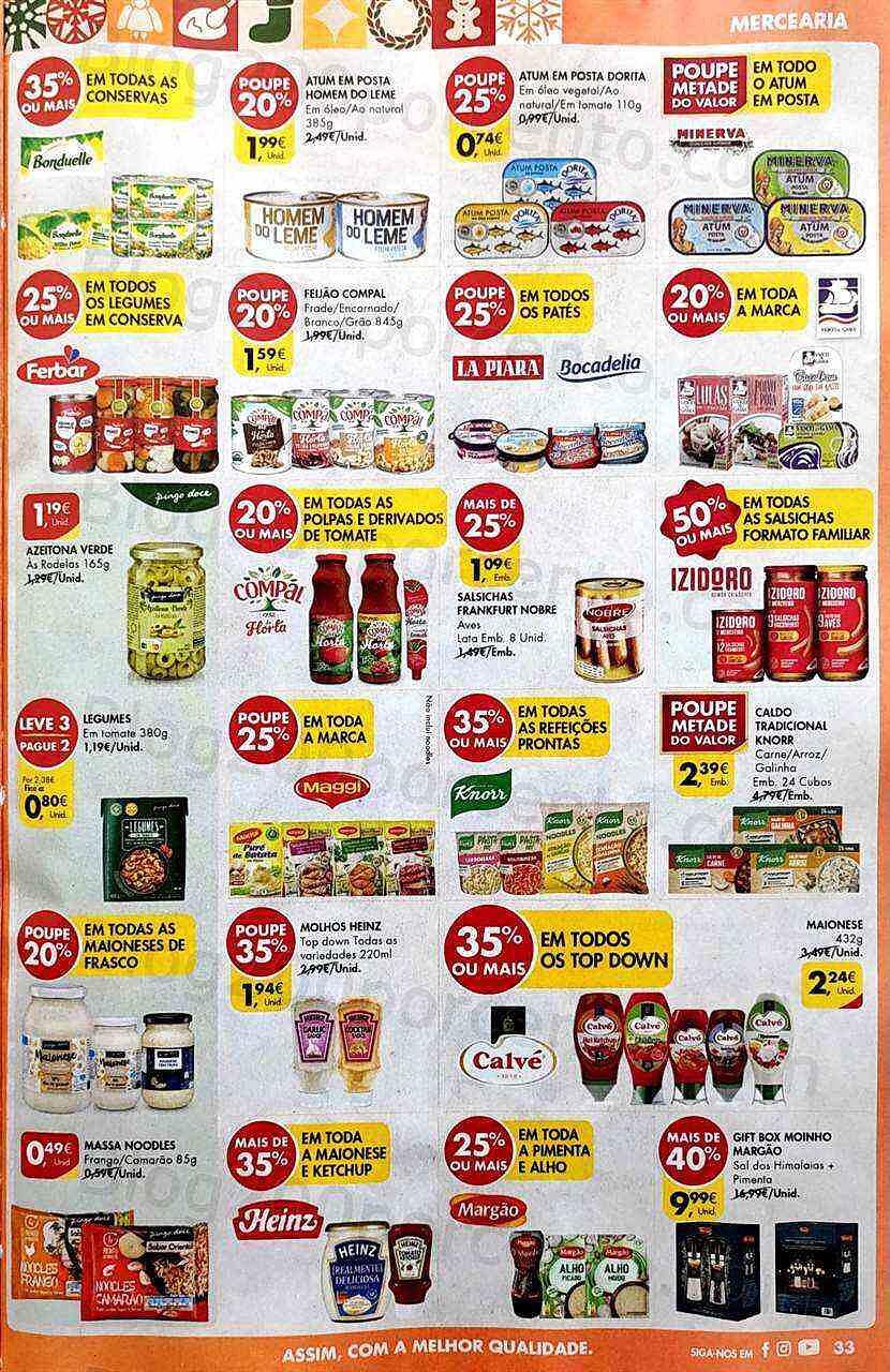 Antevisão Folheto PINGO DOCE Promoções de 20 a 26 dezembro