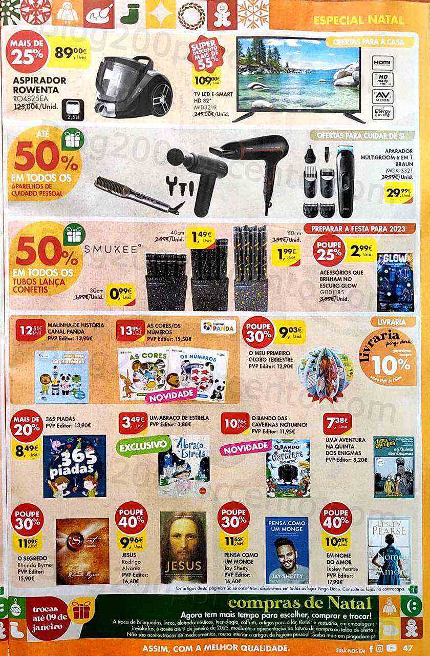 Antevisão Folheto PINGO DOCE Promoções de 20 a 26 dezembro