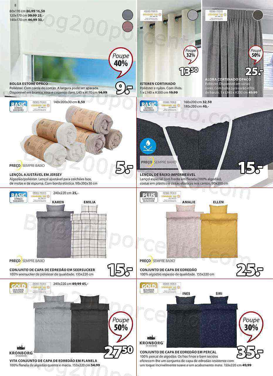 Antevisão Folheto JYSK Saldos Promoções de 29 dezembro a 1 fevereiro