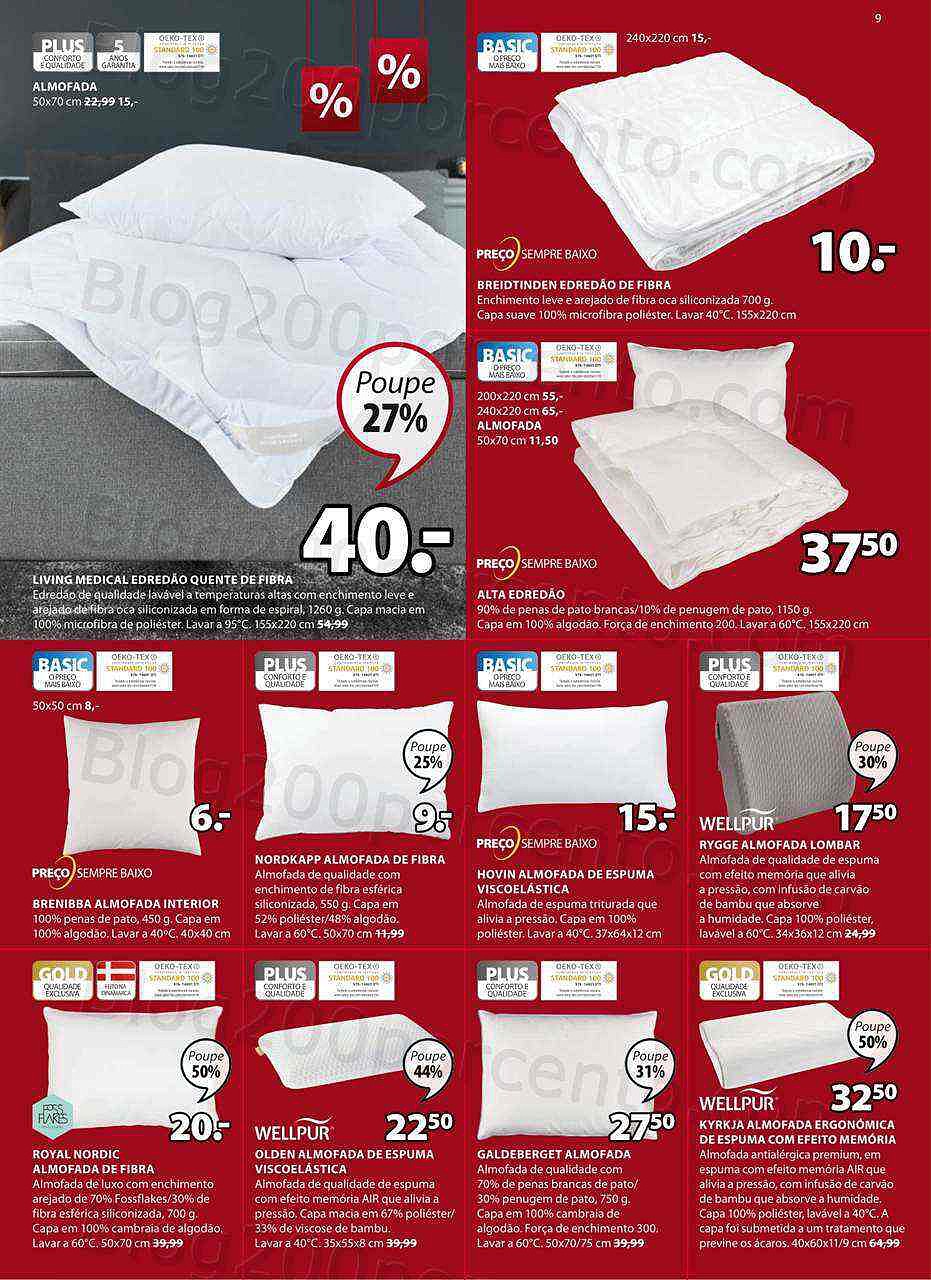 Antevisão Folheto JYSK Saldos Promoções de 29 dezembro a 1 fevereiro