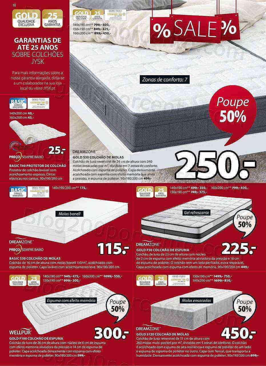 Antevisão Folheto JYSK Saldos Promoções de 29 dezembro a 1 fevereiro