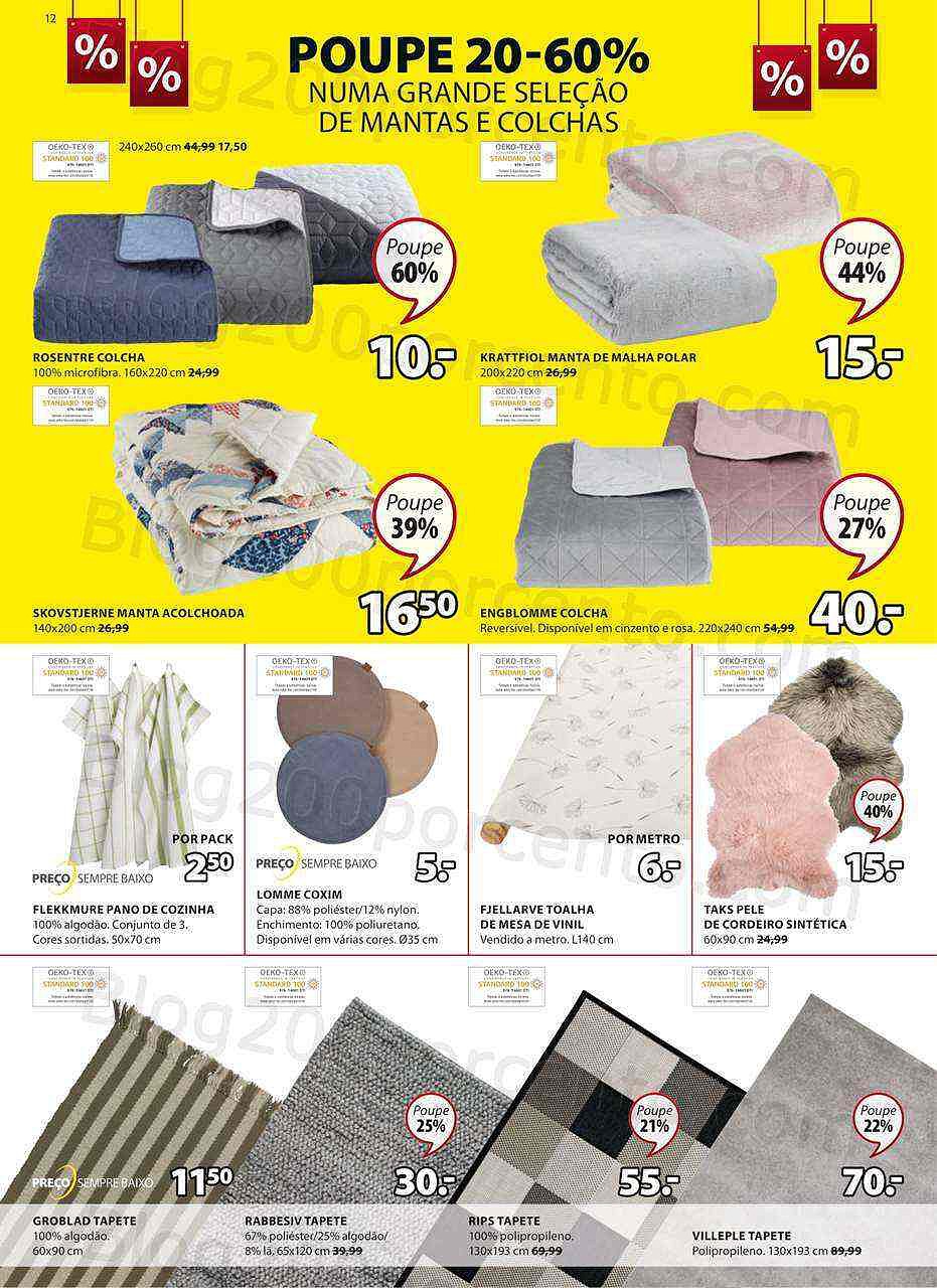 Antevisão Folheto JYSK Saldos Promoções de 29 dezembro a 1 fevereiro