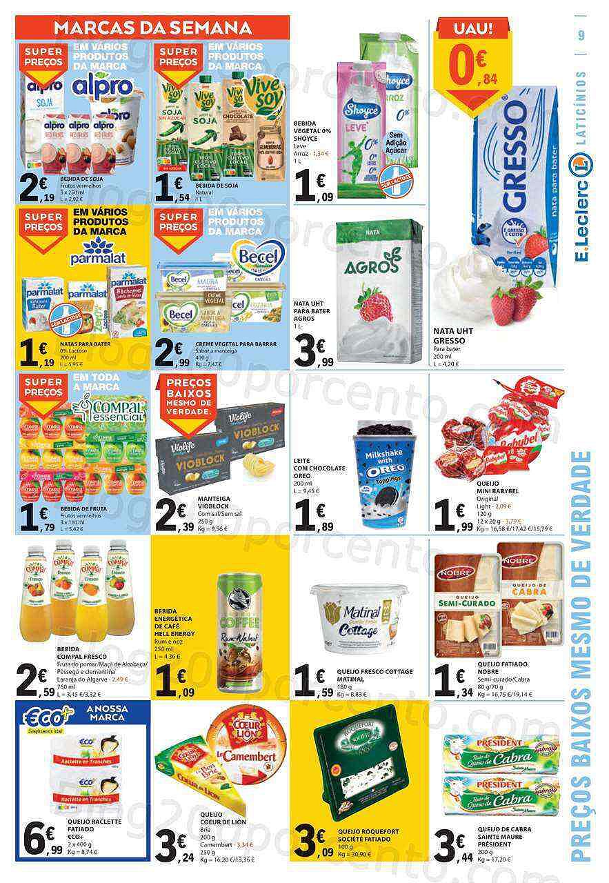 Antevisão Folheto E-LECLERC Promoções de 26 janeiro a 1 fevereiro