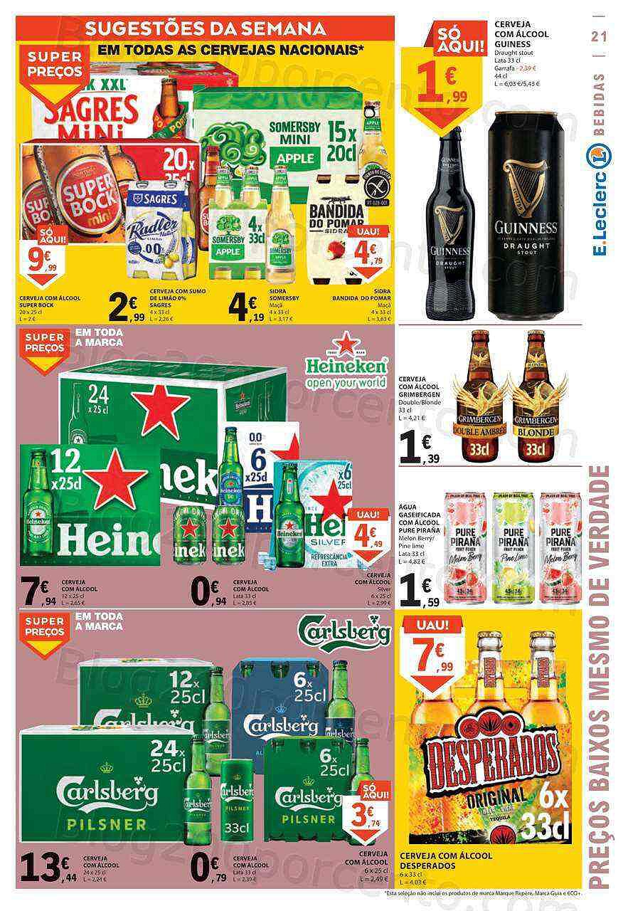 Antevisão Folheto E-LECLERC Promoções de 26 janeiro a 1 fevereiro