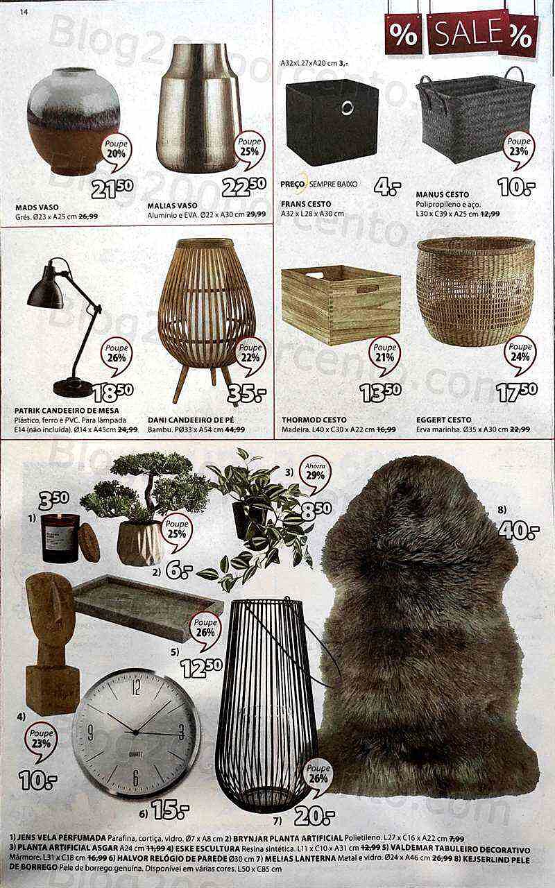 Antevisão Folheto JYSK Promoções de 5 janeiro a 1 fevereiro