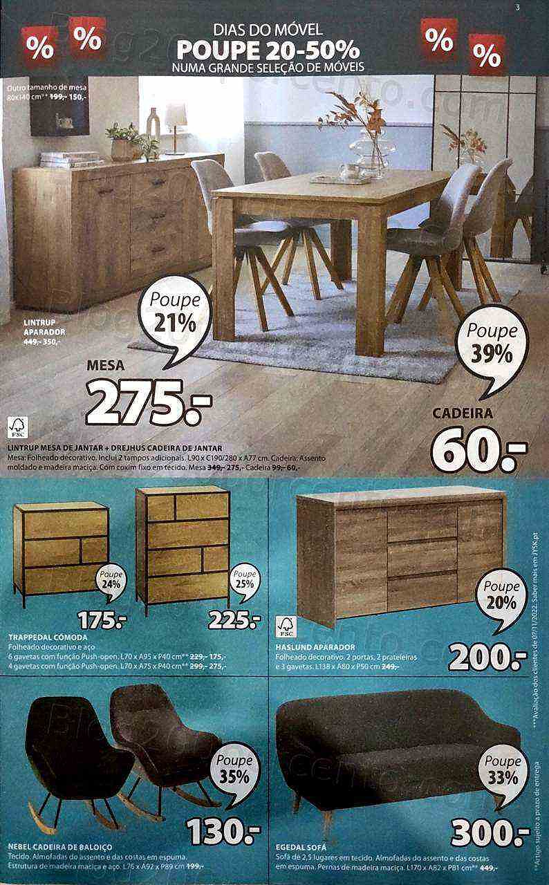 Antevisão Folheto JYSK Promoções de 5 janeiro a 1 fevereiro