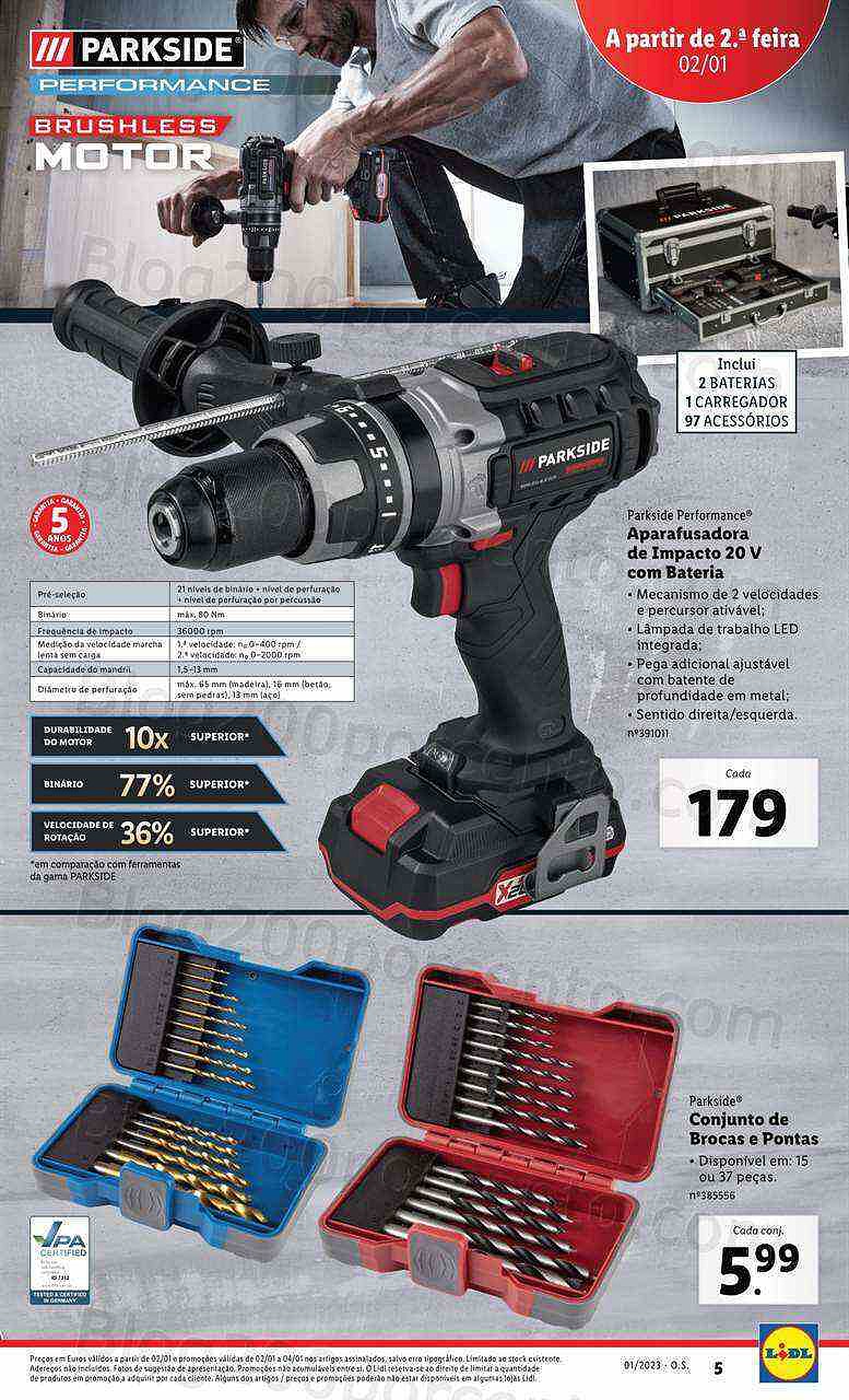 Antevisão Folheto LIDL Promoções de 2 a 8 janeiro - Edição Digital e Completa