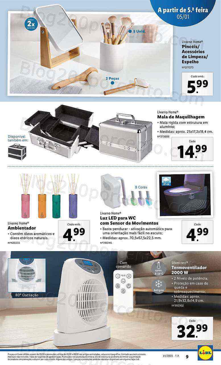 Antevisão Folheto LIDL Promoções de 2 a 8 janeiro - Edição Digital e Completa