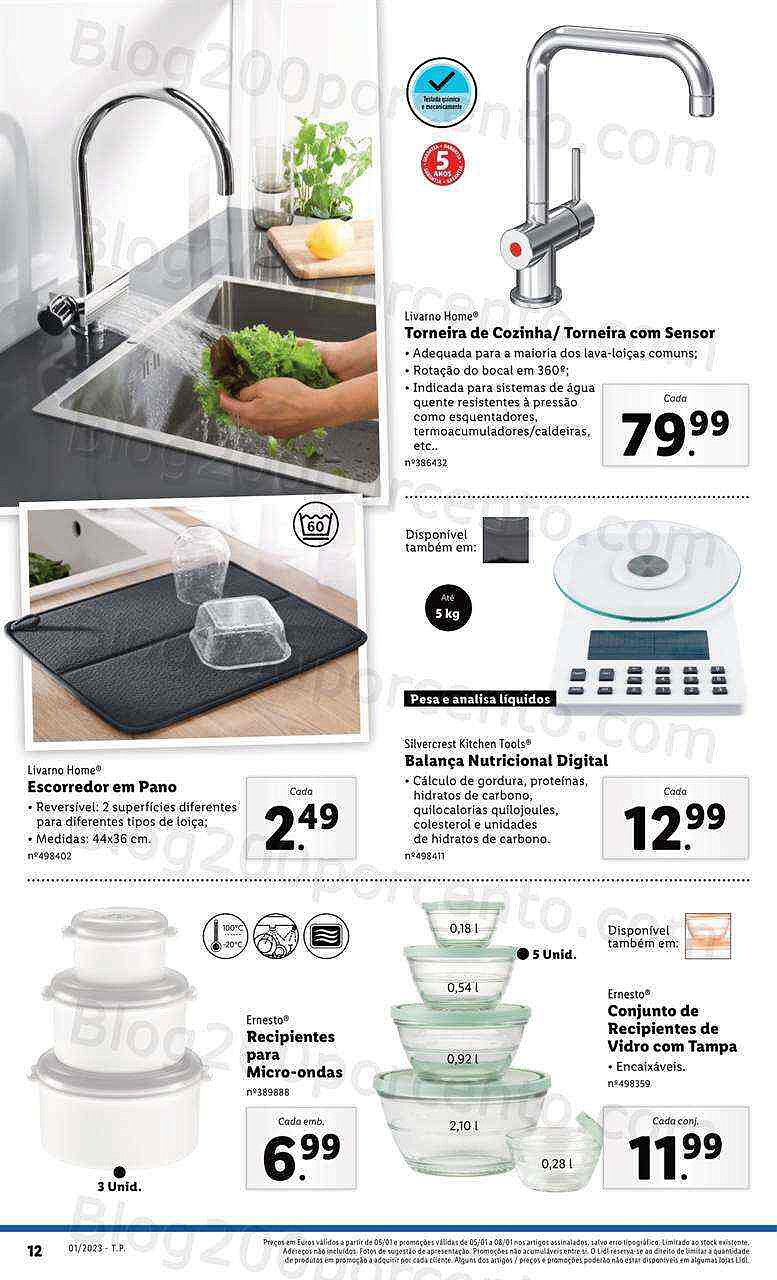 Antevisão Folheto LIDL Promoções de 2 a 8 janeiro - Edição Digital e Completa