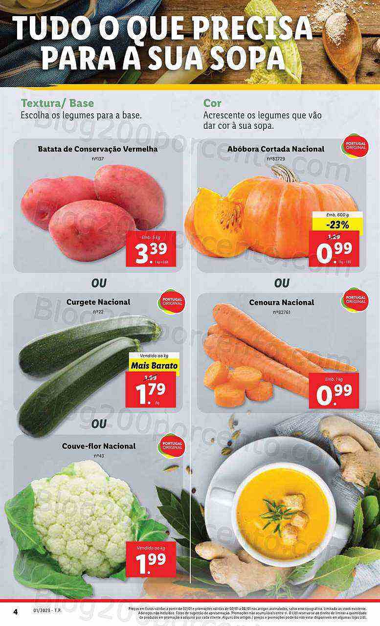 Antevisão Folheto LIDL Promoções de 2 a 8 janeiro