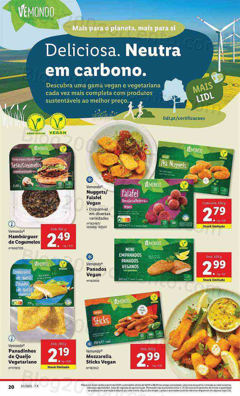 Antevisão Folheto LIDL Promoções de 2 a 8 janeiro