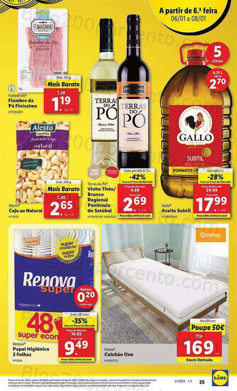 Antevisão Folheto LIDL Promoções de 2 a 8 janeiro