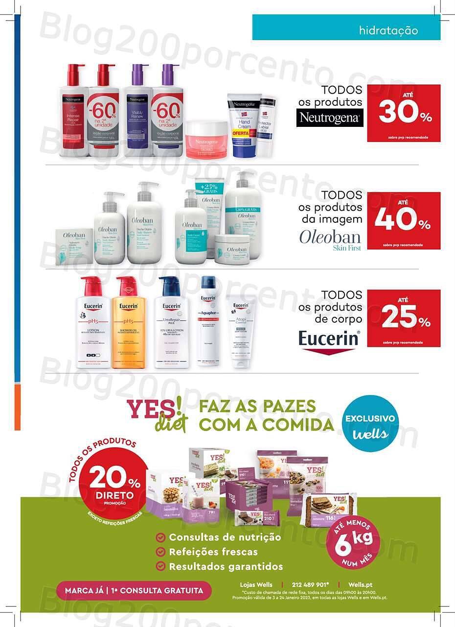 Antevisão Folheto WELLS Especial Ano Novo Promoções de 3 a 30 janeiro