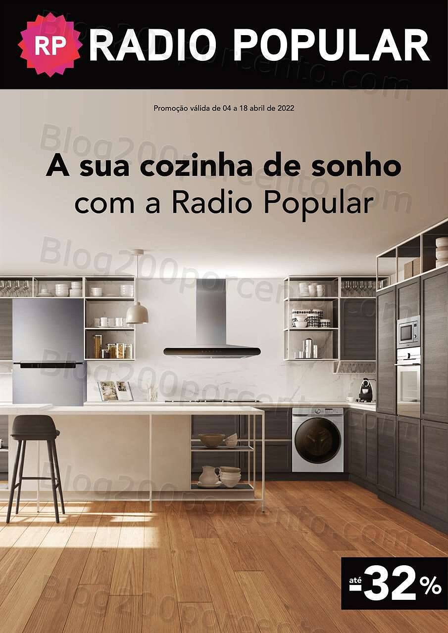 Antevisão Folheto RADIO POPULAR Especial Cozinhas 