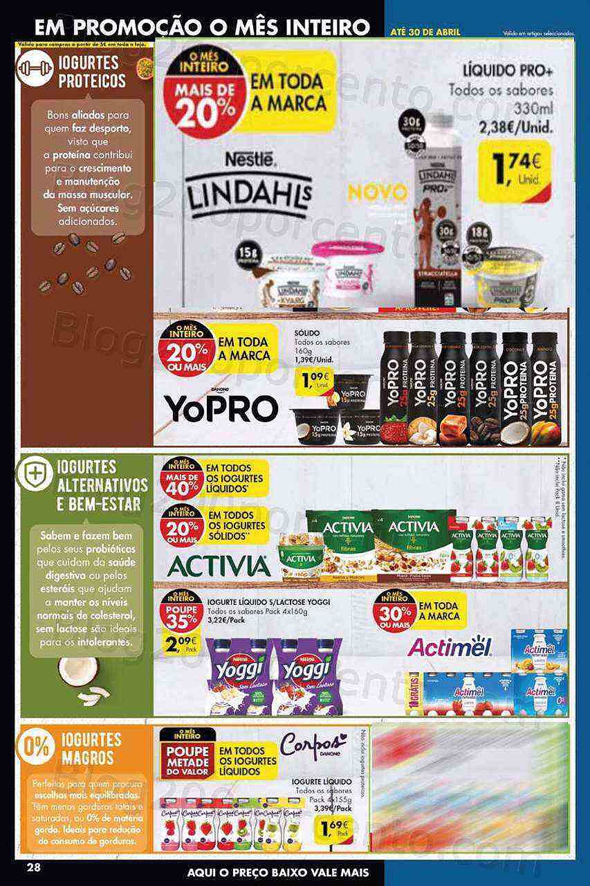 Folheto Extra Pingo Doce Promoções de 5 a 30 abril