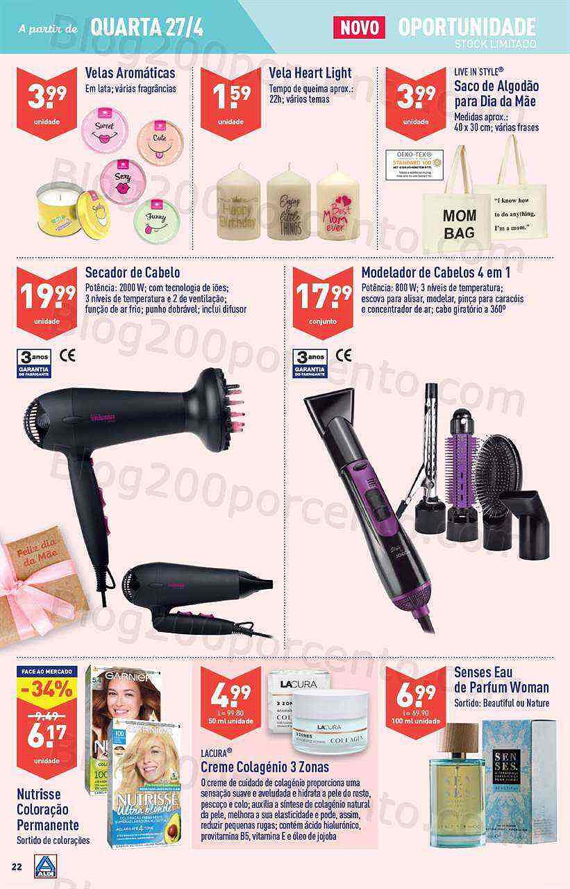 Antevisão Folheto ALDI Promoções de 27 abril a 3 maio