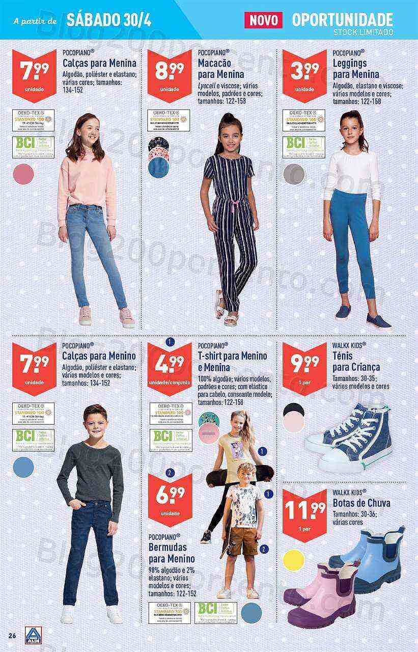 Antevisão Folheto ALDI Promoções de 27 abril a 3 maio