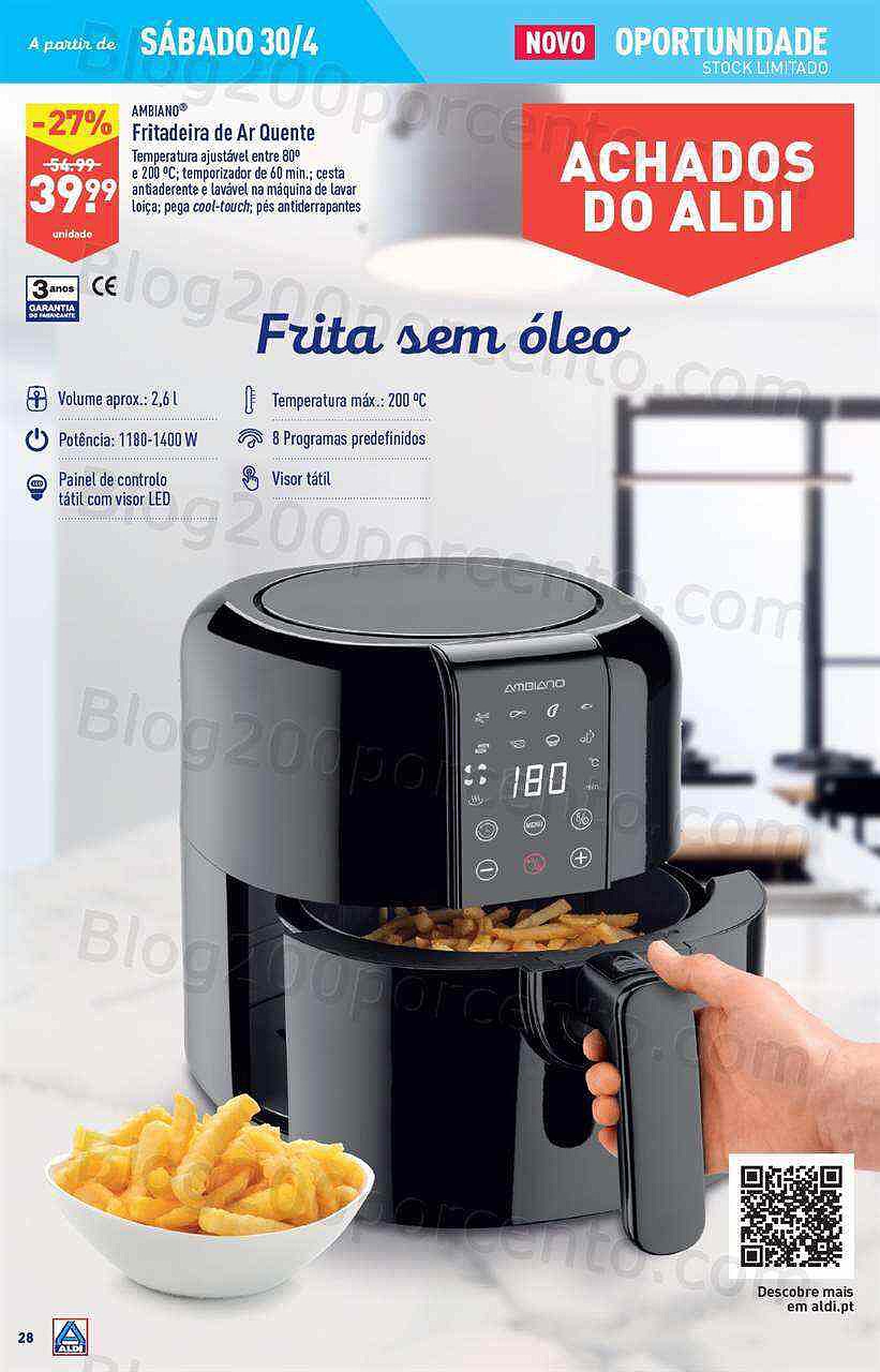 Antevisão Folheto ALDI Promoções de 27 abril a 3 maio