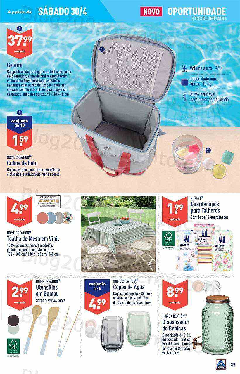 Antevisão Folheto ALDI Promoções de 27 abril a 3 maio