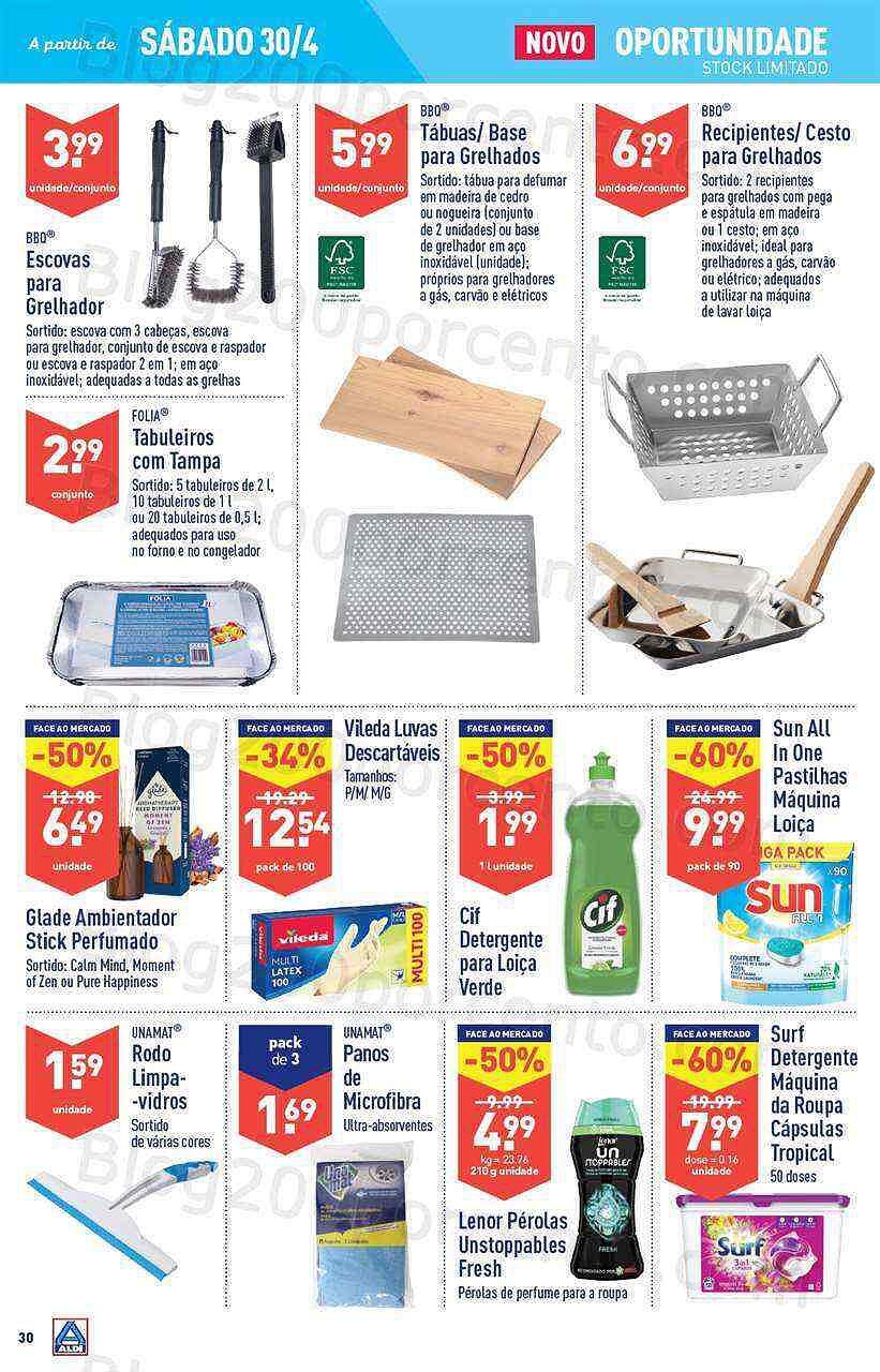 Antevisão Folheto ALDI Promoções de 27 abril a 3 maio