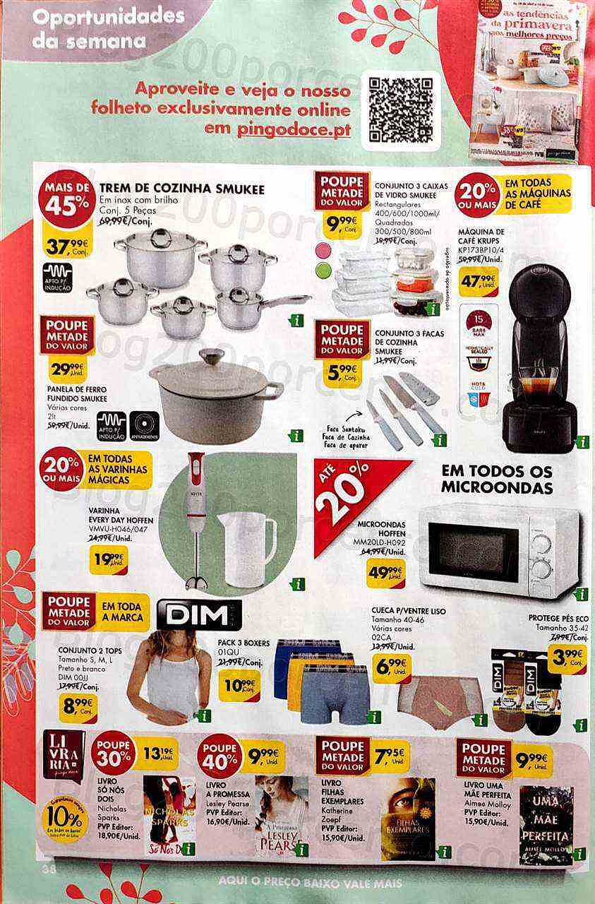 Antevisão Folheto PINGO DOCE Promoções de 26 abril a 2 maio
