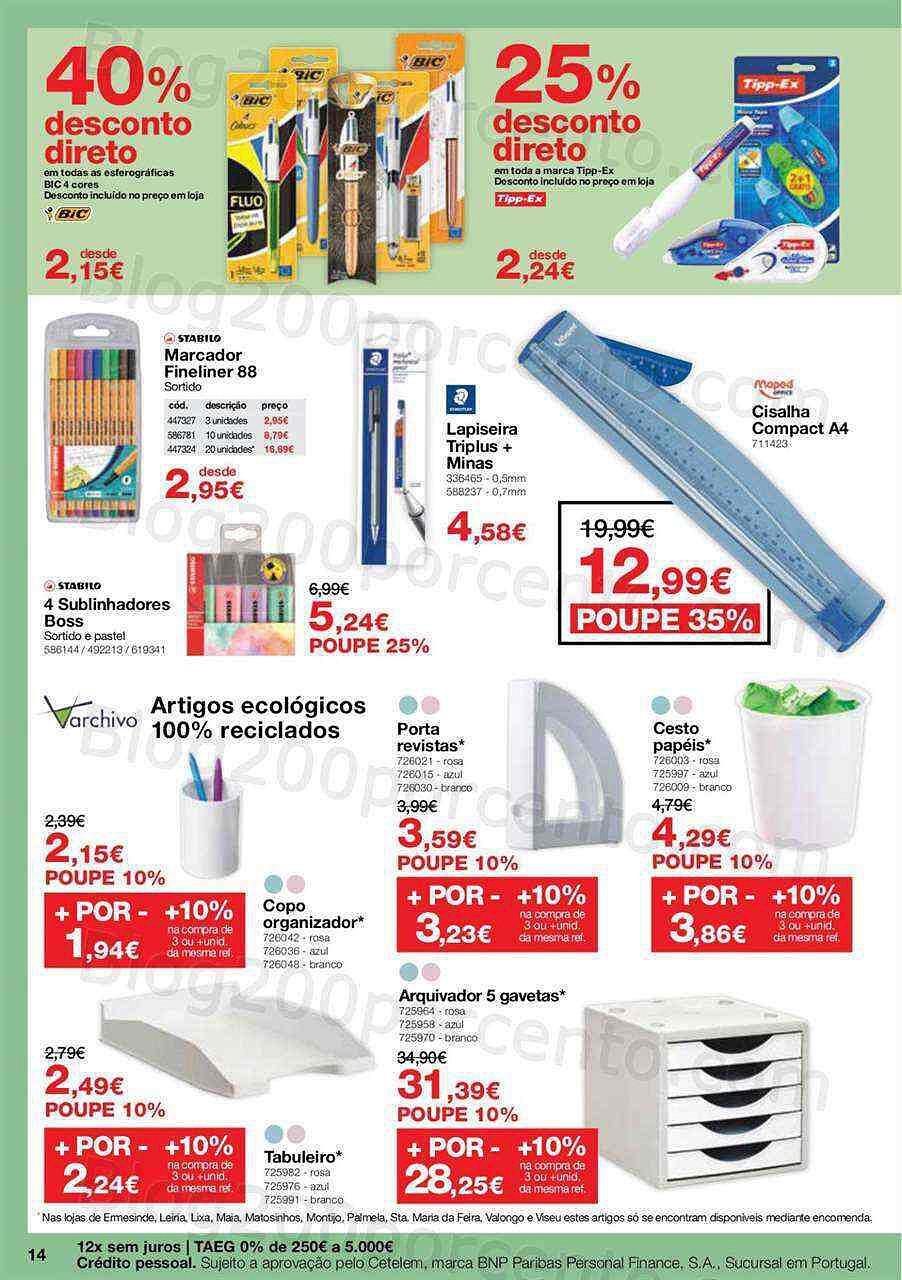 Antevisão Folheto STAPLES 11 abril