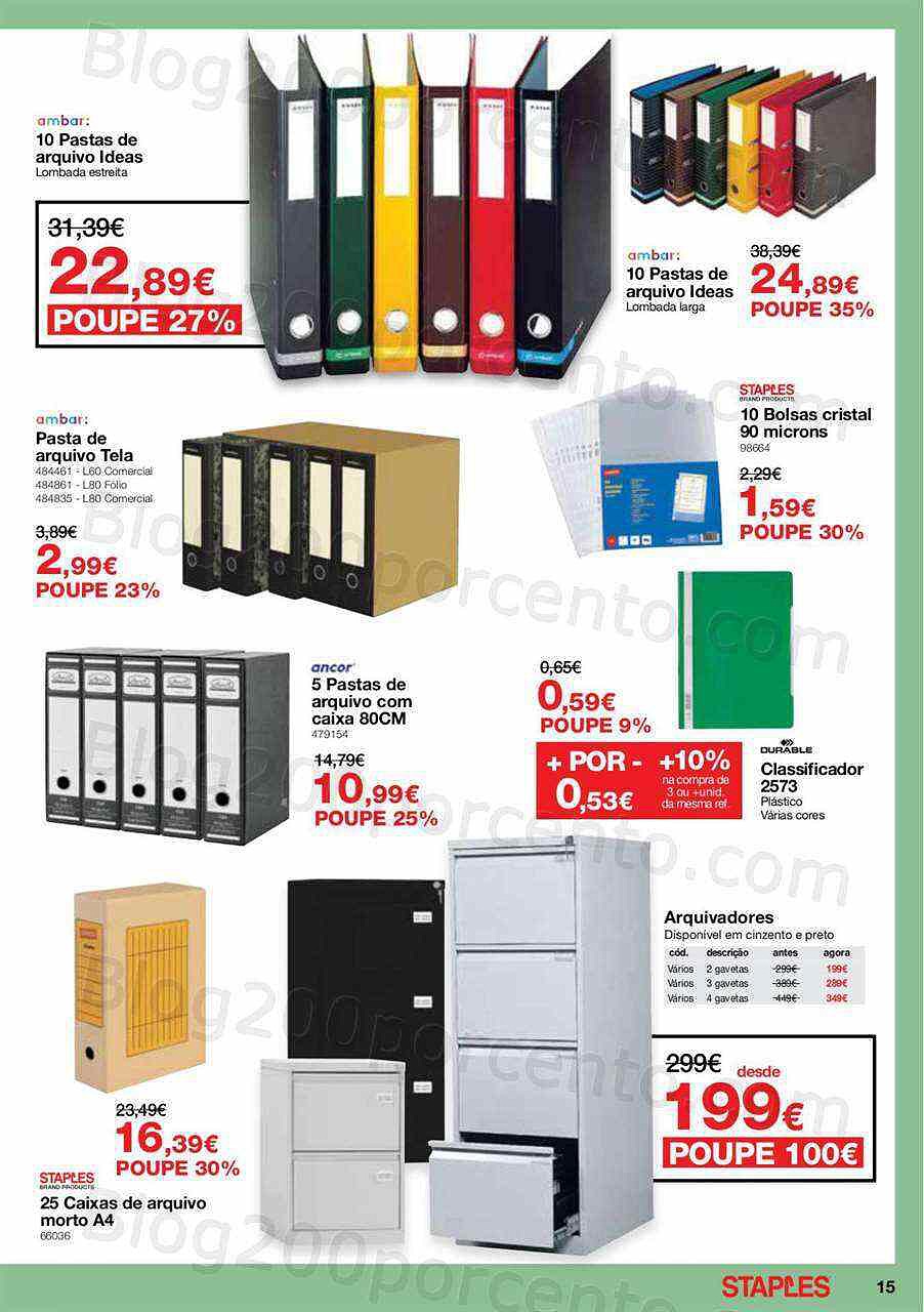 Antevisão Folheto STAPLES 11 abril