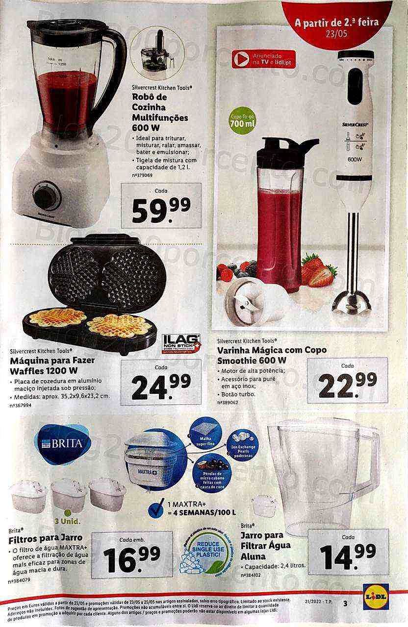 Antevisão Folheto LIDL Promoções de 23 a 29 maio