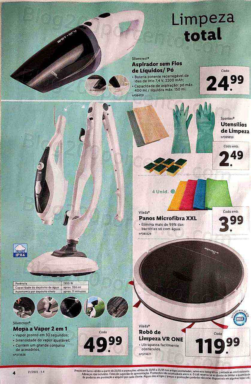 Antevisão Folheto LIDL Promoções de 23 a 29 maio