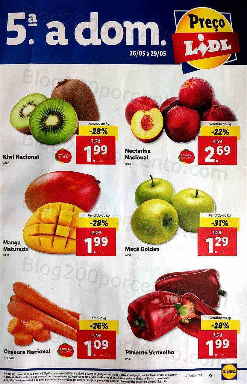 Antevisão Folheto LIDL Promoções de 23 a 29 maio