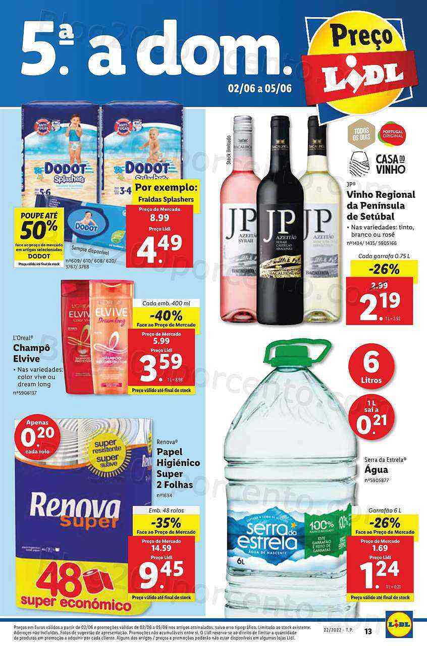 Antevisão Folheto LIDL Promoções de 30 maio a 5 junho