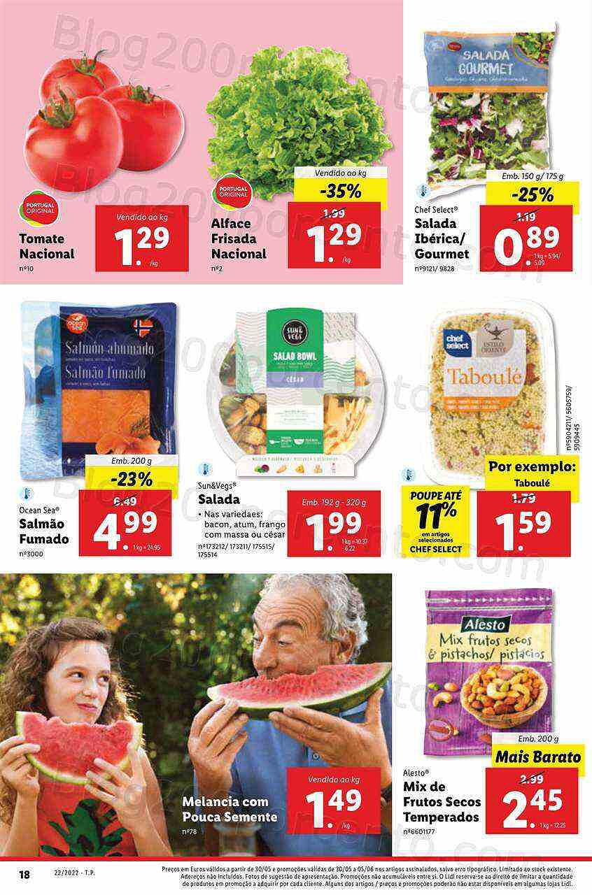 Antevisão Folheto LIDL Promoções de 30 maio a 5 junho
