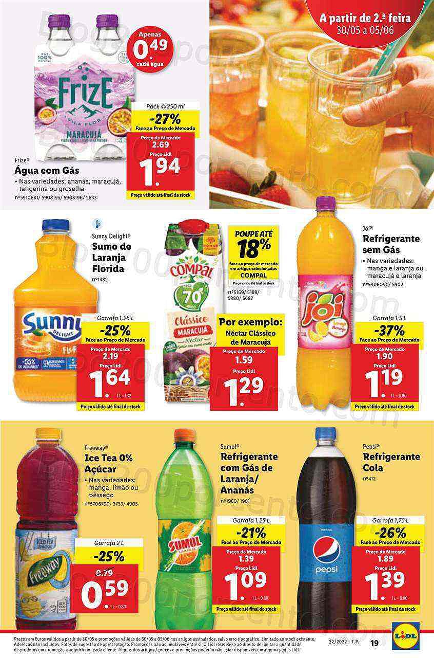 Antevisão Folheto LIDL Promoções de 30 maio a 5 junho