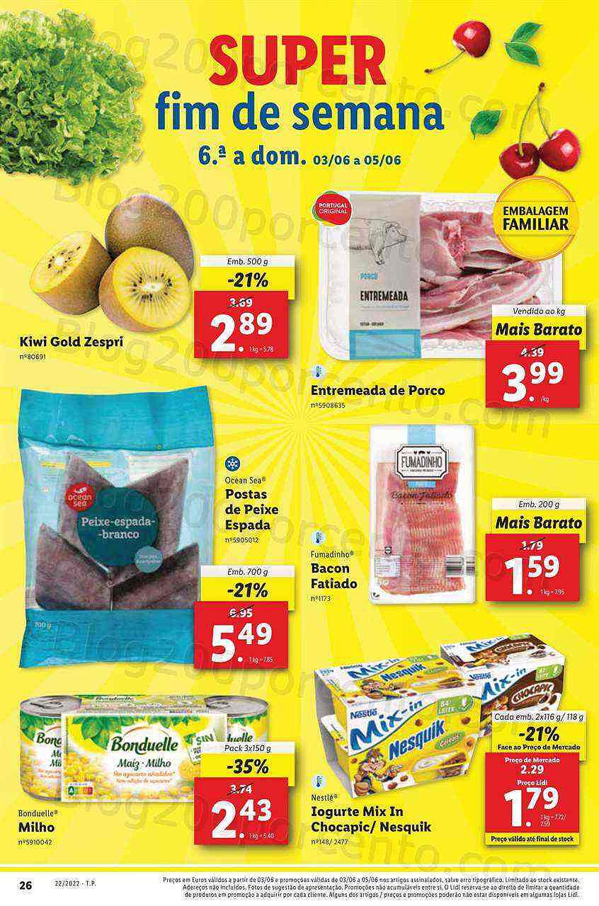 Antevisão Folheto LIDL Promoções de 30 maio a 5 junho