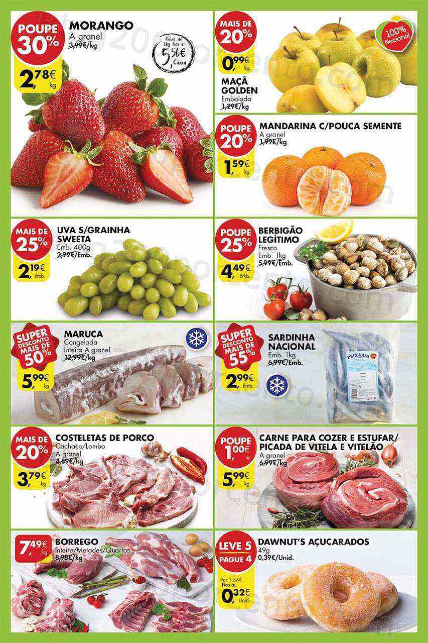 Antevisão Folheto PINGO DOCE Fim de Semana Nacional 20 a 23 maio