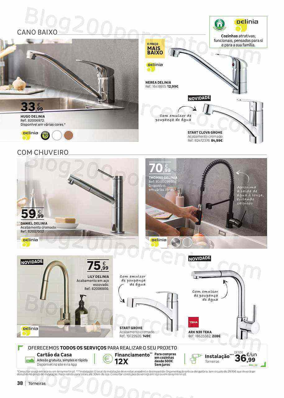 Antevisão Folheto LEROY MERLIN Cozinhas Promoções de 13 maio a 13 julho