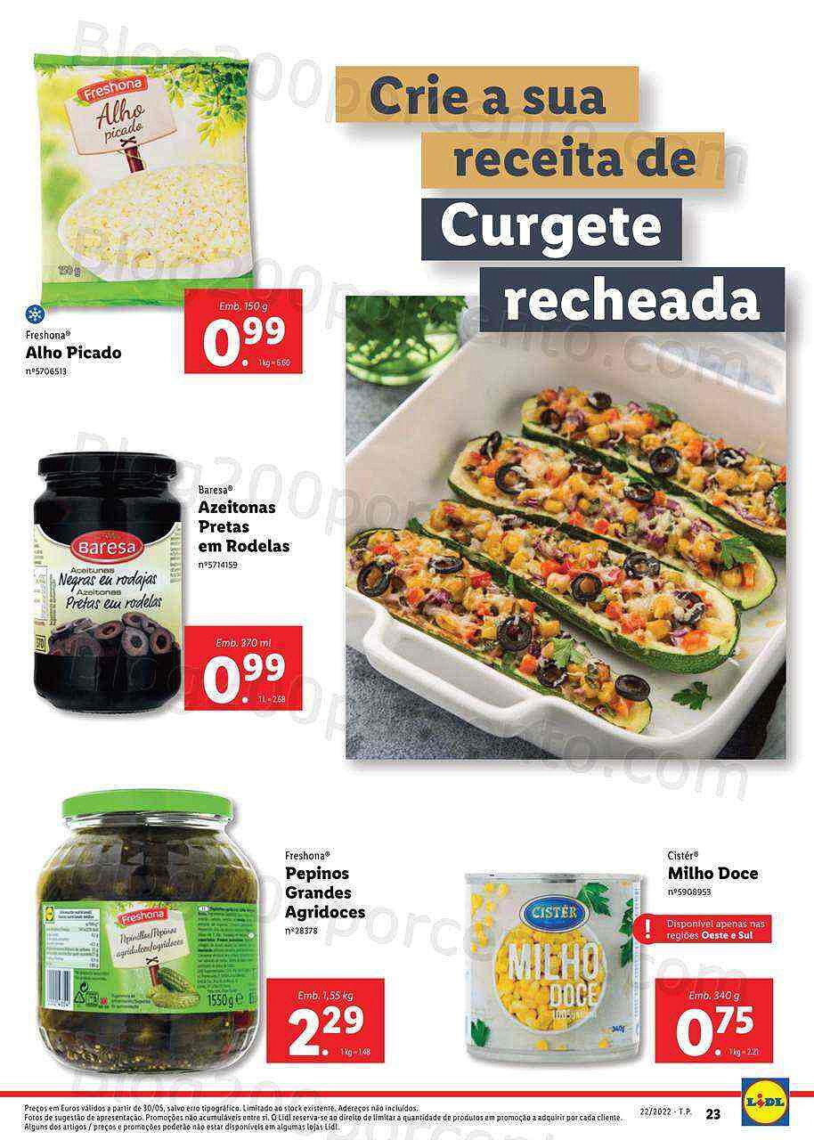 Antevisão Folheto LIDL Novidades Promoções a partir de 30 maio