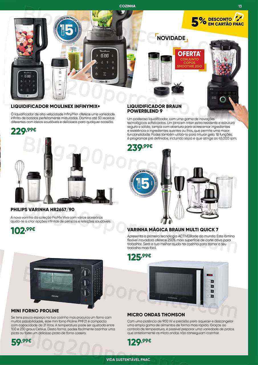 Antevisão Folheto FNAC Especial Vida Sustentável 23 junho a 20 julho