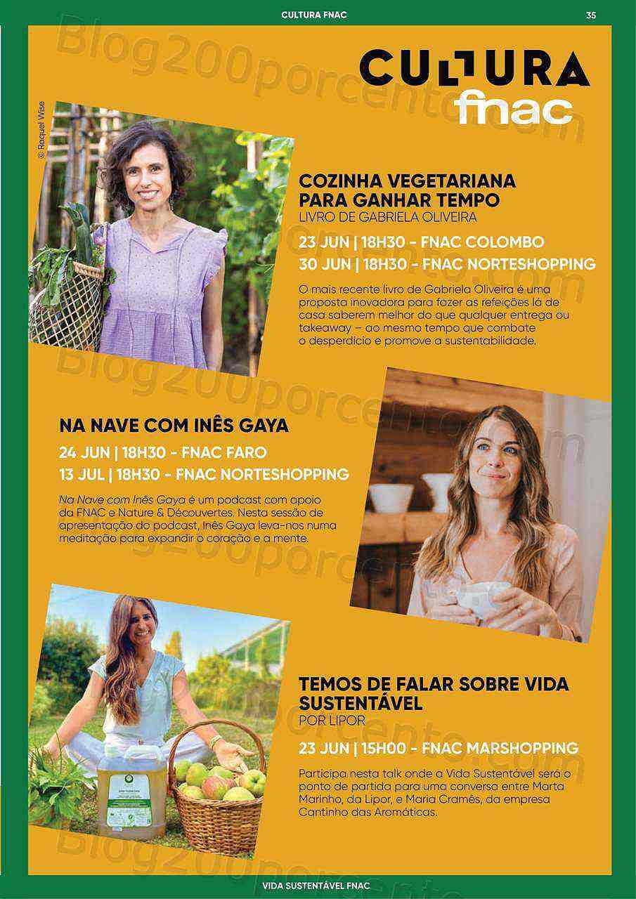 Antevisão Folheto FNAC Especial Vida Sustentável 23 junho a 20 julho