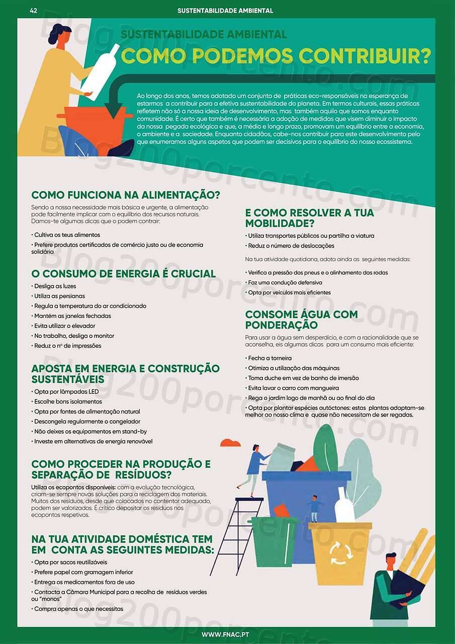 Antevisão Folheto FNAC Especial Vida Sustentável 23 junho a 20 julho