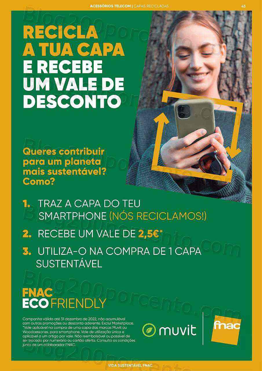 Antevisão Folheto FNAC Especial Vida Sustentável 23 junho a 20 julho
