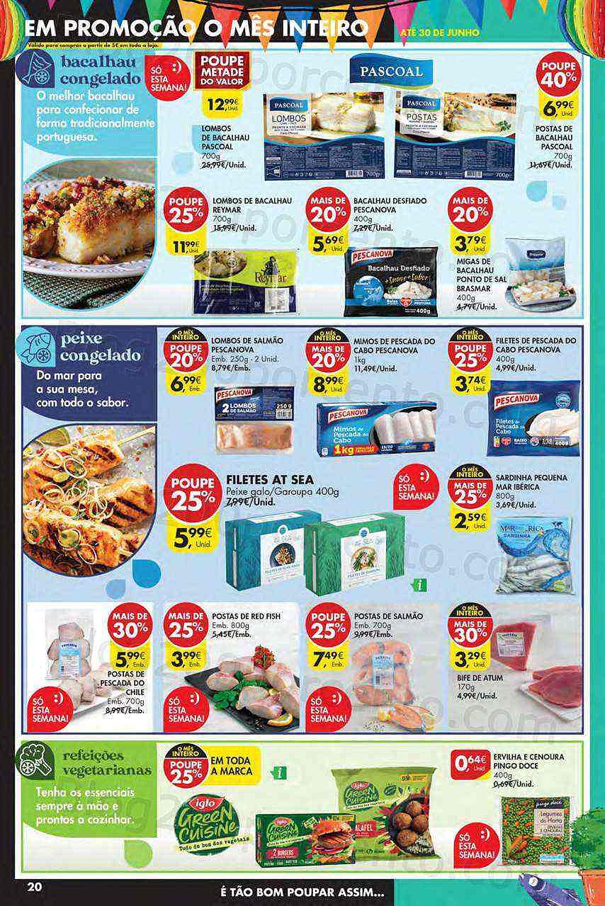 Antevisão Folheto PINGO DOCE Lojas Norte Promoções de 7 a 13 junho