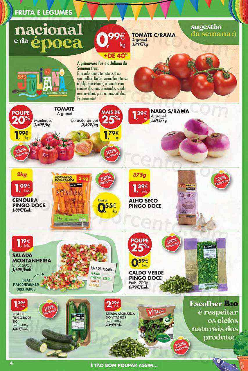 Antevisão Folheto PINGO DOCE Lojas Norte Promoções de 7 a 13 junho