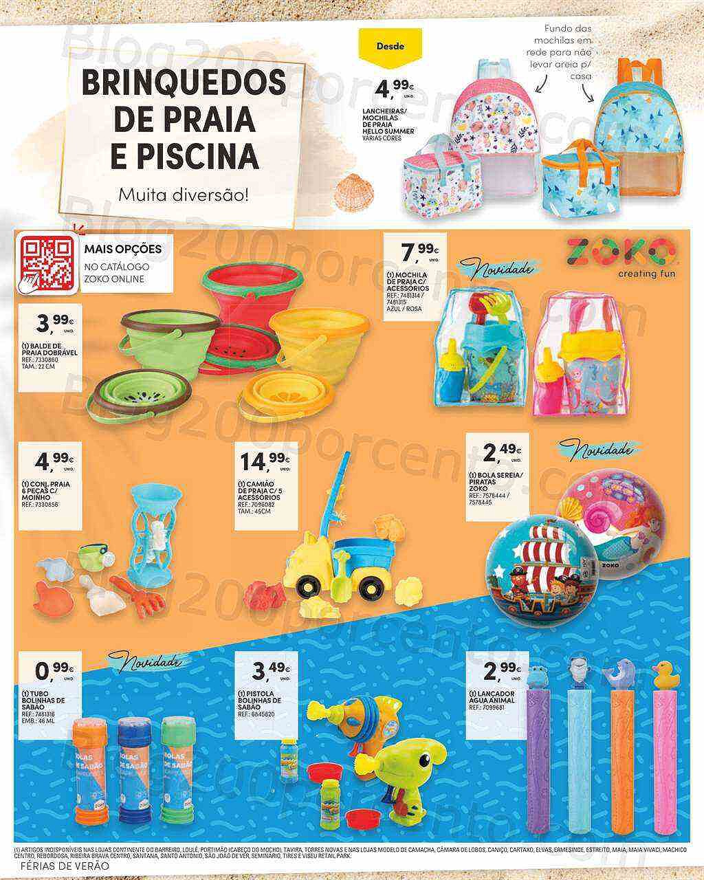 Antevisão Folheto CONTINENTE Férias de Verão Promoções de 21 junho a 24 julho