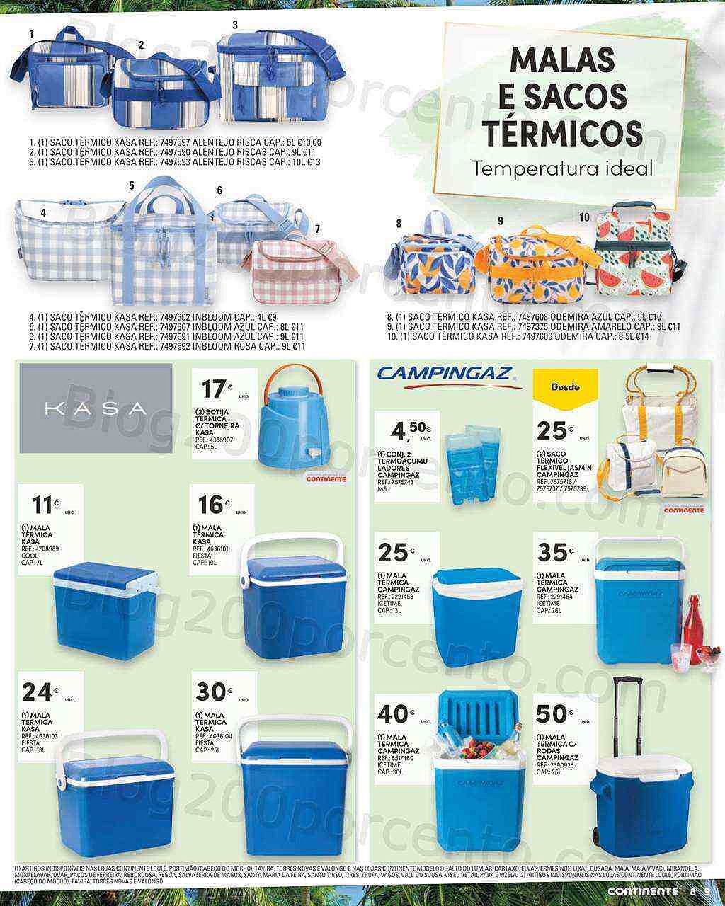 Antevisão Folheto CONTINENTE Férias de Verão Promoções de 21 junho a 24 julho