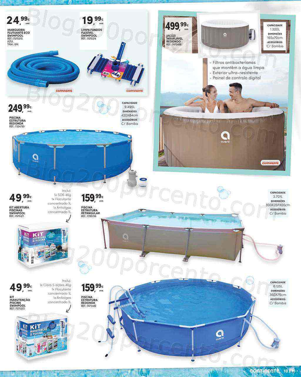 Antevisão Folheto CONTINENTE Férias de Verão Promoções de 21 junho a 24 julho