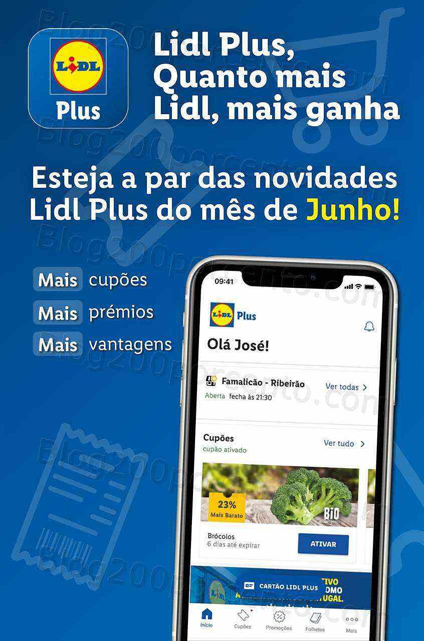 Antevisão Folheto Especial LIDL Plus Campanhas de Junho
