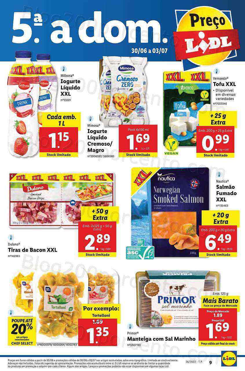 Antevisão Folheto LIDL Promoções de 27 junho a 3 julho