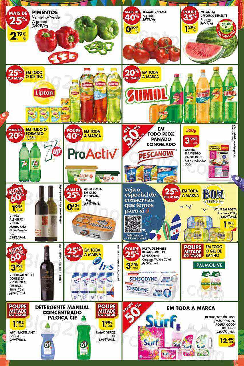 Antevisão Folheto PINGO DOCE Madeira Fim de Semana 10 a 13 junho