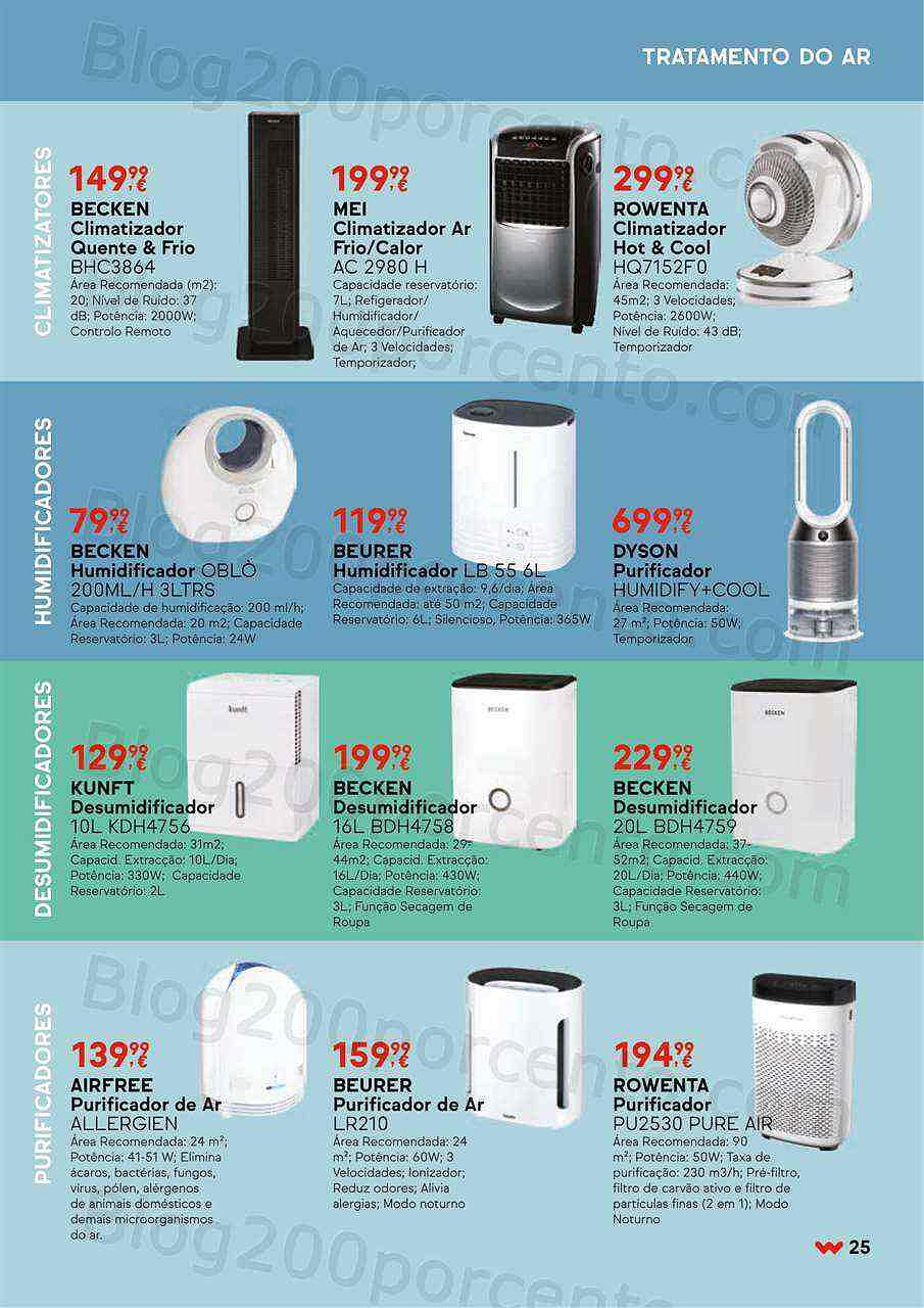 Antevisão Folheto WORTEN Climatização Promoções até 31 julho